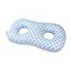 thumbnail image 1 of Almohada con orificios para las orejas, soporte cómodo para cuello, almohada para dormir de lado con orificios para las orejas para auriculares, Azul, 1 of 8