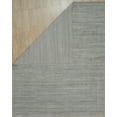 thumbnail image 5 of EORC Silver   Handloomed Wool Contemporary Super Grass Rug, 9' x 12', 5 of 9
