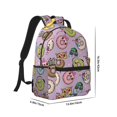 thumbnail image 2 of Rocae Cute Donuts for Comfortable Student Backpack - Lightweight ,Durable School Bag Ideal for Middle School, High School, and College, 2 of 6