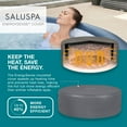 thumbnail image 4 of Bestway Milan AirJet Hot Tub with 2 SaluSpa Non-Slip Spa Seat and Headrest Pillow, 4 of 12