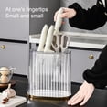 thumbnail image 3 of Reheyre Cutter Organizer Rack - Visible Design, Large Capacity - Transparent Cutter Utensil Holder, 3 of 8