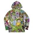 thumbnail image 3 of Rick And Morty Youth Hoodies Boys Girls 3D Printed Sweatshirt Fall Winter Clothes Long Sleeves Pullover Sweater M, 3 of 6