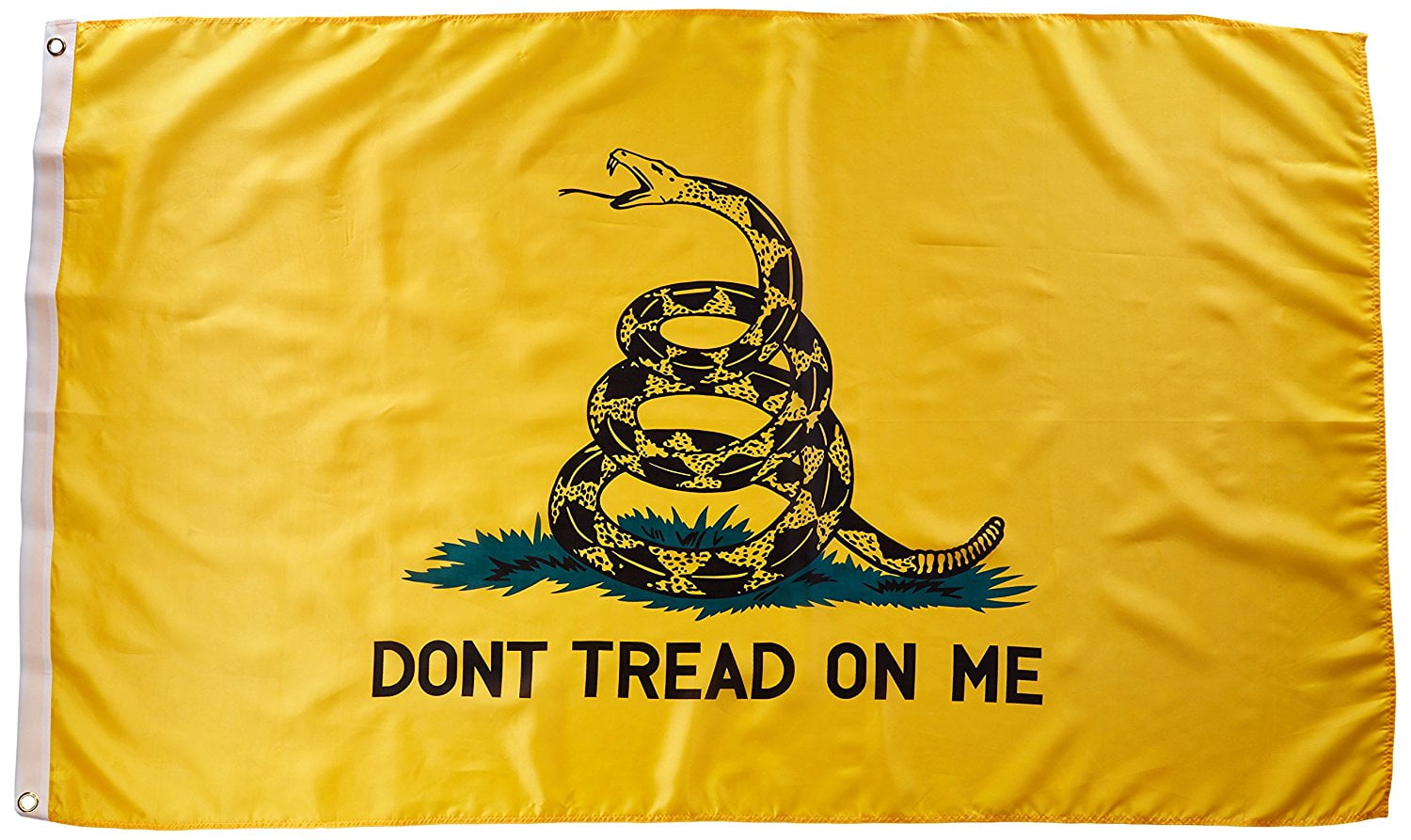2x3 USA American Flag & Gadsden Dont Tread On Me 2 Sided Embroiderd Gift Set 