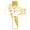 D, variant on ABODELINE Jesus Wall Cross Decor Metal Crucifix Wall Hanging Wall Sculpture for Living Room Home Office Thankful Religious Gifts Grateful Blessed Christian Home Decor Entry Way, 8.3"x 11.8"