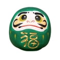 thumbnail image 2 of Japanese Traditional Style Daruma Doll, Interior Ornament Creative Craft Collectible Art Figurine for Table Cabinet Bookshelf Cafe, 2 of 8