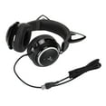 thumbnail image 1 of Auriculares para juegos modos de música en vivo micrófono de 6 mm auriculares con cable efectos de luz de 8 colores micrófono unidireccional para uso diario, 1 of 8