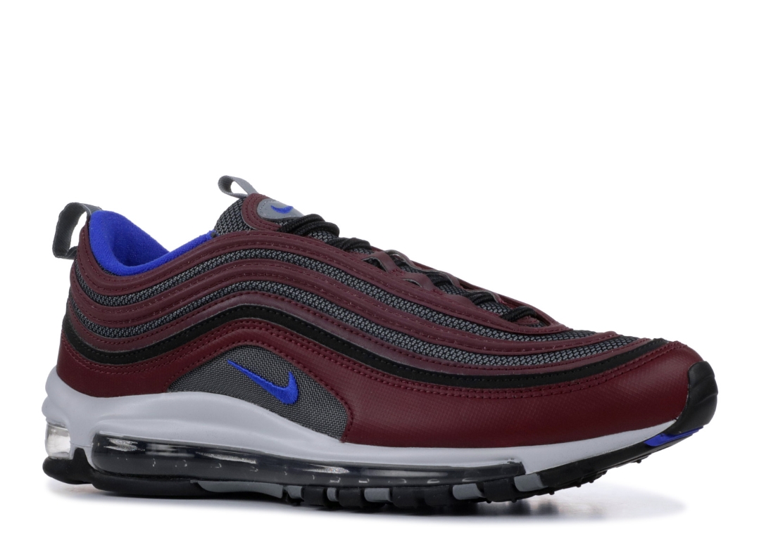Nike Air Max 97 Night Maroon COOL GREY RACER BLUE 921826 012