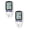 White-2Pcs, variant on EverydayNest Plug-in Power Meter,Electricity Usage Monitor with Overload Protection,7 Modes Display,Backlight,Data Memory,Power Watt Voltage Amps Meter Tester,White