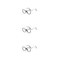 thumbnail image 2 of Qarigey Moda Cat's Eye Glasses Anti Blue Light Gafas transparentes Computer Luxury Big Frame Spectacles Light black Type1 NO1, 2 of 6