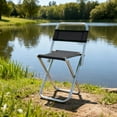 thumbnail image 5 of LSLJS Camping Chairs & Folding Chair - Telescopic Portable & Lightweight Non-Slip for Hiking Fishing Hunting Travel Indoor Outdoor, 5 of 6