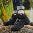 thumbnail image 5 of XIMIN Men's Relaxed Fit Water-Resistant Hiking Shoes Trekking Camping Trail Backpacking Non-Slip Work Boots Lightweight Boots for Outdoor, 5 of 7