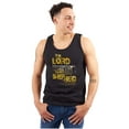 thumbnail image 3 of The Lord Is My Shepard Christian Tank Top T Shirts Men Women Brisco Brands S, 3 of 6