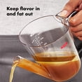 thumbnail image 4 of Separador de grasa OXO Good Grips de plástico sin BPA, 500 ml, 4 of 9