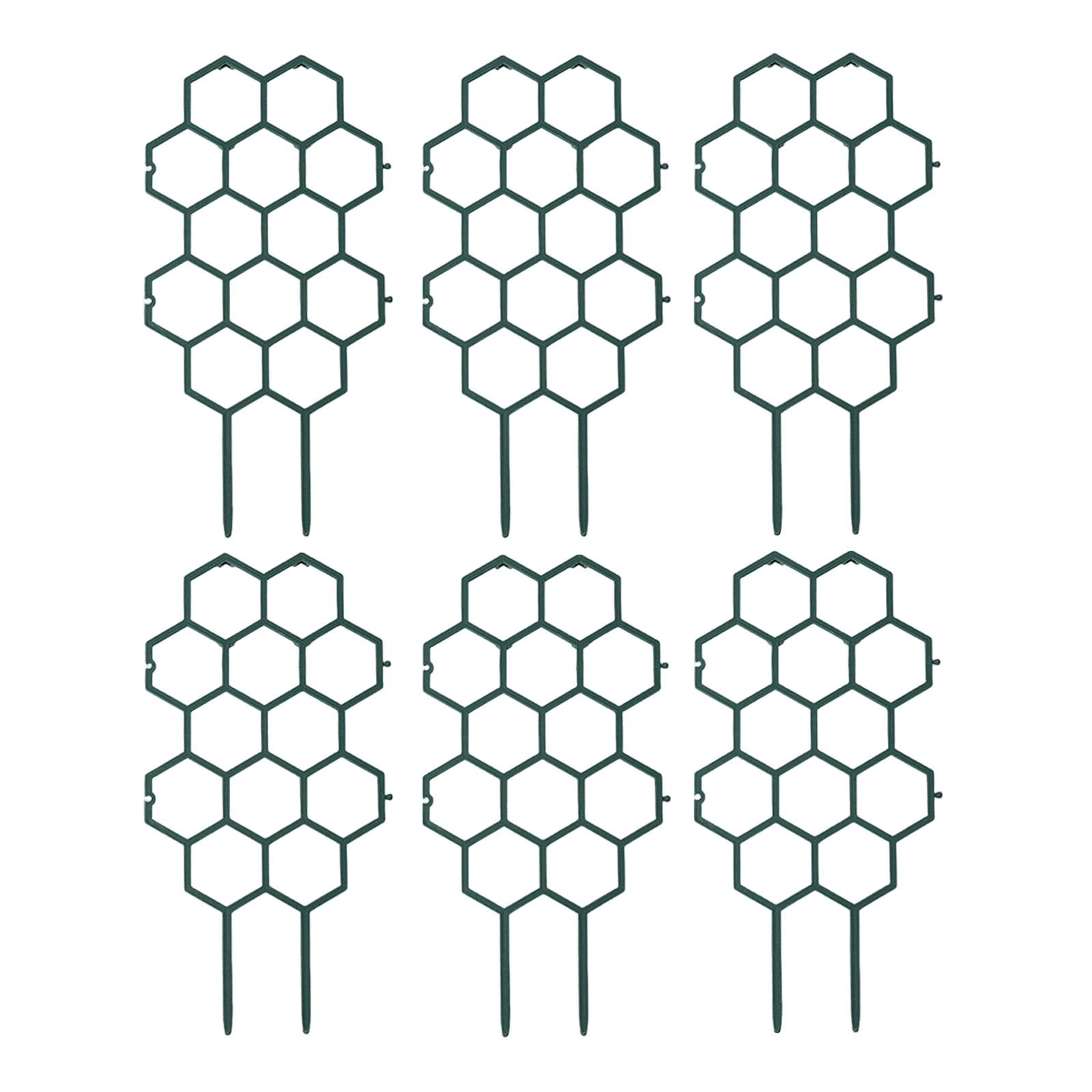 Plant Support Trellis 6Pcs Garden Stakes for Climbing Plants Vine Support for Potted Plants Garden Beds 13 Inch