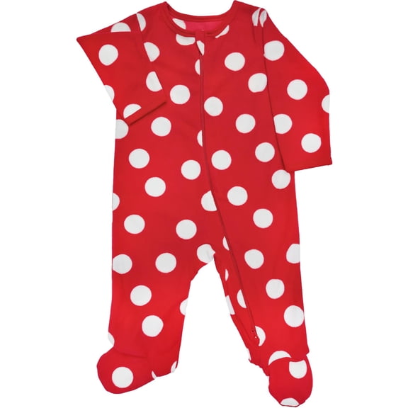 Wonder Nation Baby Gender Neutral Fleece Zip Front Footed Sleep N Play Pajamas, Sizes Preemie-6/9 Months