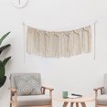 thumbnail image 4 of Tapiz tejido bohemio, fondo, cortina, flecos, colgante de pared (110*40cm), 4 of 5