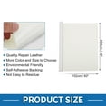 thumbnail image 4 of Parche de reparación de cuero autoadhesivo Unique Bargains con fuerte pegajosidad 60"x16" cinta de reparación de cuero PU blanco 1 pieza, 4 of 7