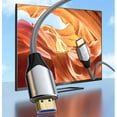 thumbnail image 2 of KOMI8K HDMI Cable 2.1,(7680x4320P,8K/60Hz,4K/120Hz,2K/144Hz,1080P/240Hz),HDTV Interface, High-Speed 48Gbp HD Cable Compatible with TV/PS/Computer/Projector/Video/Game-Grey (1.5 meter), 2 of 7