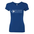 thumbnail image 2 of Grey Sloan Grey's Anatomy Pop Female Slim Fit Junior Tee, Royal, 2XL, 2 of 3
