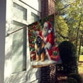 thumbnail image 2 of Leonberger and Santa Claus House Flag, 2 of 7