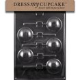 thumbnail image 1 of Dress My Cupcake Molde Para Dulces De Chocolate Piruleta De Voleibol, 1 of 1