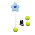 thumbnail image 2 of Hearth & Gear Tennis Boxe Entraînement Tennis Exercice Réaction Yoga Roue Liège 18 Porte Sangle Extensible pour Fentes Traversin Yoga Yoga Jeu Yin Accessoires de Yoga Nœud Traversin de Yoga Ensemble de Yoga pour Débutants avec Roue, 2 of 6