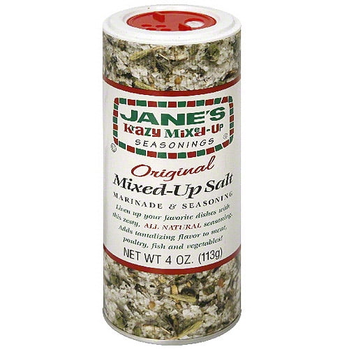 Jane's Krazy Mixed-Up Seasonings Krazy Mixed-Up Salt, 4 oz (Pack of 12) by Generic
