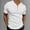 White, variant on ITSAME Men's Henley T-Shirt, Classic Fit Solid Color Short Sleeve Summer 2025 Casual Fashion Tee Blue M
