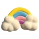 thumbnail image 4 of Xihbxyly Juguetes Antiestrés de Crecimiento Lento, Divertido Bolígrafo de Dinosaurio, Adorables Diseños de Pastel de Rinoceronte con Forma de Huevo y Arcoíris, Material de Esponja Suave, Llavero Cole, 4 of 5