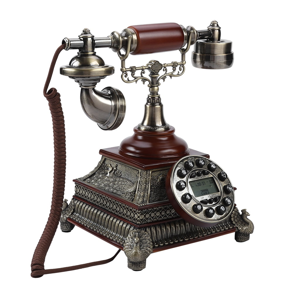 Téléphone Vintage rétro téléphones antiques bureau FSK/DTMF téléphone