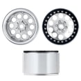 thumbnail image 3 of RCLIONS Aluminum Alloy 2.2" Beadlock Spoke Wheels/Rims for 1:10 Crawler Wraith RC Car -Pack of 4, 3 of 6