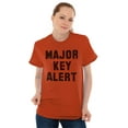 thumbnail image 4 of Major Key Alert Rap Entrepreneur Plus Size Crewneck Graphic Tee Shirt Brisco Brands 4X, 4 of 4