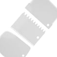 thumbnail image 4 of Naiovety 3 unids/set de herramientas de decoración de pasteles, espátulas para masa, accesorios ornamentales de panadería, accesorios para rebanar Herramientas y accesorios para hornear Blanco Naiovety JJ14756-01B, 4 of 6