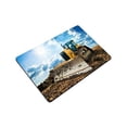 thumbnail image 3 of MKHERT Cool Big Yellow Excavator Doormat Rug Home Decor Floor Mat Bath Mat 23.6x15.7 inch, 3 of 3