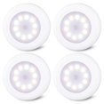 thumbnail image 1 of Luces Push Tap con forma de estrella, 4 unidades, 8 cm, 3 modos de color, 1 of 8