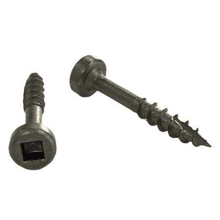 

Cabentry Brand | Wood Screws | Fillister Head | Square Drive | #7 | 1 Inch | Deep Thread | Type 17 Point | Dry Lube / Plain Finish | 1000 Pack