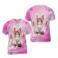 thumbnail image 3 of Faith Love Hope Maine Coon Breast Cancer Awareness Survivor All Over Print 3D Shirt Unisex Merch Cat Lover Kitten Owner Gifts - 02017, 3 of 6