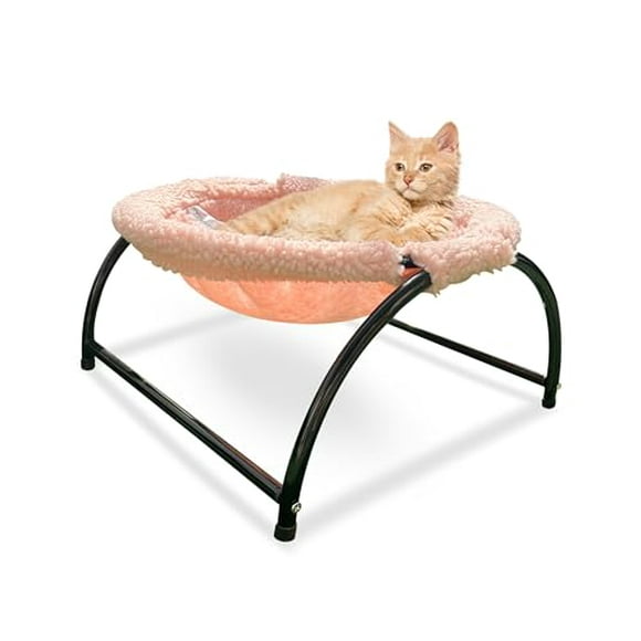 EvolutionUSA Large Cat Hammock Elevated Cat Bed, Hammock for Cat, Cat Hammocks for Large Cats, Cat Hammocks for Indoor Cats, Elevated Cat Beds for In