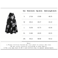 thumbnail image 5 of MORTTIC Elegant Women's Boho Floral Print High-Waisted A-Line Maxi Skirt Flared Long Skirt, S, 5 of 5