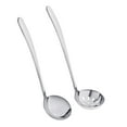 thumbnail image 3 of AMLESO Stainless Steel Colander Soup Ladle Hot Pot Kitchen Cooking Utensils L L, 3 of 8