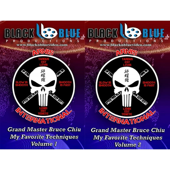 2 DVD Set Favorite Arnis Filipino Martial Arts Techniques - Bruce Chiu escrima