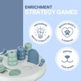 thumbnail image 6 of TRIXIE Dog Activity Flip Board XXL Strategy Game, Level 2 Dog Puzzle Toy, Dog Treat Toy, 6 of 7