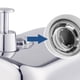 thumbnail image 5 of Dispensador de jabón manual de un solo cabezal Dispensador de jabón de acero inoxidable Montaje en pared Limpieza manual kenally JJ20190-03, 5 of 6