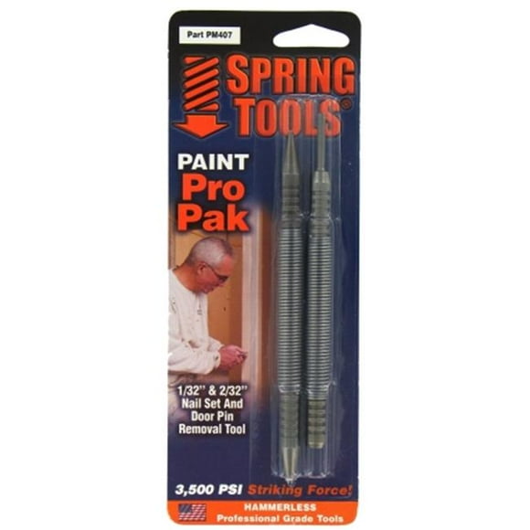 Spring Tools Paint Pro Pak Nail Set & Door Pin Remover  PM407