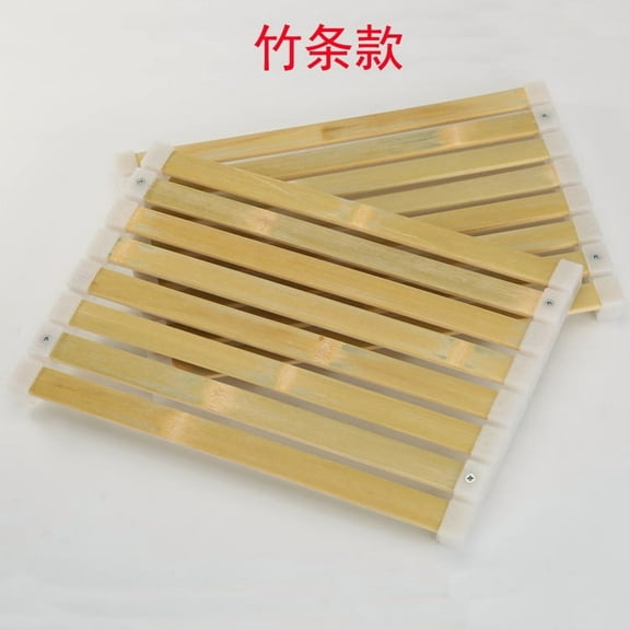 OFFIGAM Sauna Backrest For Bathroom Beige Bamboo Plastic 1Set