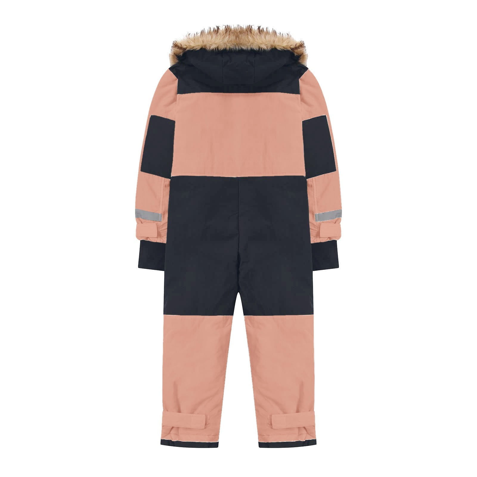 Gubotare Kids Girls Boys Snow Suits One Piece Snowsuits Winter Warm Outdoor Ski Suits Waterproof Windproof Snowboard Jumpsuits Size 12 18 Months (Pink,12-18 Months)