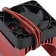 thumbnail image 3 of Ventilador de refrigeración de motor RC de metal 1515 1512 4268, repuestos de motor, ventilador de refrigeración de radiador para Kraton 1/8, accesorios para coche RC rojo, 3 of 7