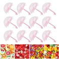 thumbnail image 4 of Organizador De Dulces, Caja De Dulces Pequeña Transparente Para Bodas Para Fiestas De Cumpleaños Para Baby Showers ANGGREK Rosa, 4 of 8