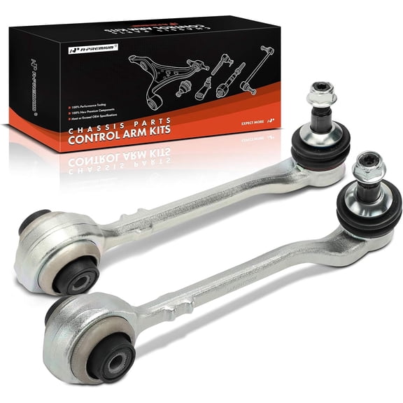 A-Premium 2 x Front Rearward Lower Control Arm with Ball Joint & Bushing, Compatible with BMW X3 2018-2021, X4 2019-2021