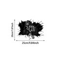 thumbnail image 2 of Halloween Break-in 3D Wall Decals, Halloween Broken 3D Wall Decals, 2 of 6